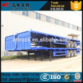 Tri axle 40FT 40Ton container flat bed semi trailer